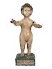 Italian Polychromed Figure of the Infant Christ