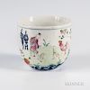 Famille Rose Enameled "Chicken Cup,"