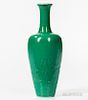 Green-glazed Amphora Vase