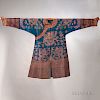 Man's Woven Silk Semiformal Robe