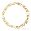 18kt Gold and Diamond Chain