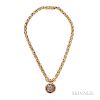 18kt Gold and Ancient Coin "Monete" Necklace, Bulgari