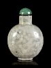 A Fossilized Coral Snuff Bottle
Height 2 3/4 in., 7 cm.