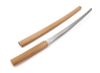 A Japanese Katana
Blade length 26 in., 66 cm. Overall length 35 1/2 in., 90 cm.