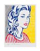 Roy Lichtenstein, (American, 1923-1997), Untitled (Girl)