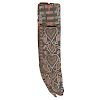 Sioux Beaded Hide Knife Sheath, From the James B. Scoville Collection