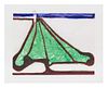 Richard Diebenkorn, (American, 1922-1993), Green Tree Spade, 1982