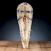 Nez Perce Beaded Hide Toy Cradle, From the James B. Scoville Collection
