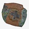 PETER VOULKOS Important stoneware plate