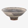 LUCIE RIE Large flaring bowl