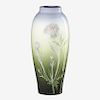 A.M. VALENTIEN; ROOKWOOD Iris Glaze vase