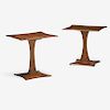 ROBERT WHITLEY Pair of side tables