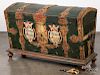 German painted dower chest