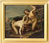 17th C. Old Master Painting of Cain and Abel