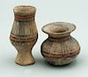 (2) Harappan Vessels - Indus Valley, 2500-1800 BC