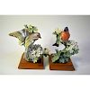 ROYAL WORCESTER CHAFFINCH AND MAY, PAIR