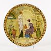 DOULTON LAMBETH AESTHETIC MOVEMENT CHARGER PLATE