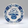 Delft Blue and White Plate
