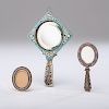 Micromosaic Hand Mirrors and Picture Frame