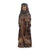 Continental Carved Figure of St. Anthony the Abbot