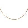 A Ladies Long Rope Chain in 14K Gold
