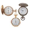 A Trio of Ladies Pocket Watches