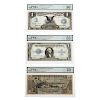 Trio of Nice/Iconic Silver Certificates