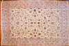 Keshan Carpet, Persia, 11.2 x 16.6