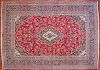 Keshan Carpet, Persia, 9 x 12