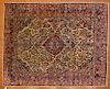 Antique Sarouk Rug, Persia, 8.9 x 11