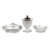 Three Lalique Crystal Smoking Accessories