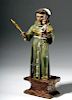 19th C. Mexican Santo - St. Anthony of Padua w/ Christ