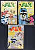 3 Vol The Fly "Wide-Angle Scream""Crystalline Creatures""LXO"