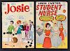 Grp: 2 Comic Books "Linda Carter Student Nurse" and "She's Josie"