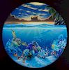 Dale Zarrella Hawaiian Undersea Scene Oil on Canvas 