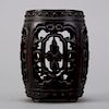 19th c. Chinese Barrel from Stand or Garden Seat