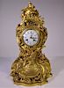 Important 19th C. French Gilt Mantel Clock