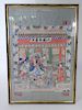 Signed Chinese Painting of Emperor Xianfeng