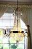 Antique French Empire Crystal Chandelier