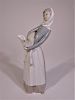Lladro Porcelain Sculpture "Girl with Lamb"
