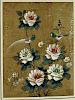 Signed Chinese Painting/Silk, Birds and Flowers