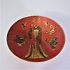 Chinese Red Porcelain Plate