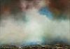 attributed to PAULINE ZIEGEN (American 20th/21st Century) A PAINTING, "Valley under Ethereal Sky,"