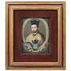 MANUEL CARO (MEXICO, ACTIVE 1781 - 1820). SAINT JOHN OF NEPOMUK. Oil on canvas. Signed.