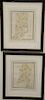 Set of seven hand colored engraved maps by H.C. Tanner, Louisiana, Kentucky, Ohio, Georgia, Mississippi, Indiana, and Tennessee. sig...