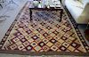 Kilim weave oriental carpet, 9' 8" x 15' 3".