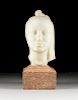 NATHANIEL CHOATE (American 1899-1965) A SCULPTURE, "Head of Youth," 1932,