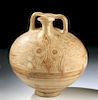 Mycenaean Bi-Chrome Stirrup Jar, ex-Royal Athena