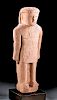 Rare / Tall South Arabian Sandstone Statue of a Man