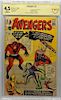 Marvel Comics Avengers #2 CBCS 4.5 Gold Stan Lee